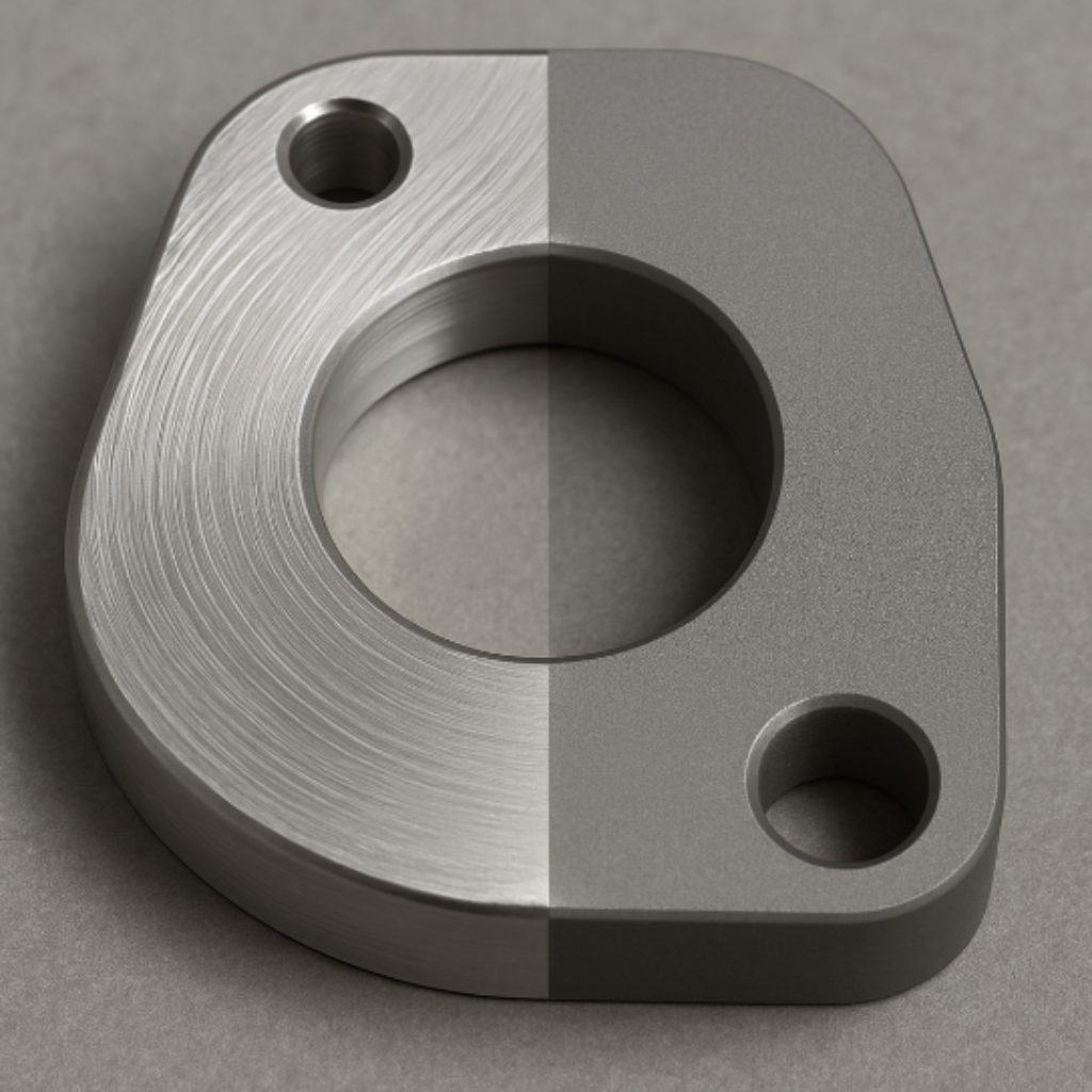 different surface finishes