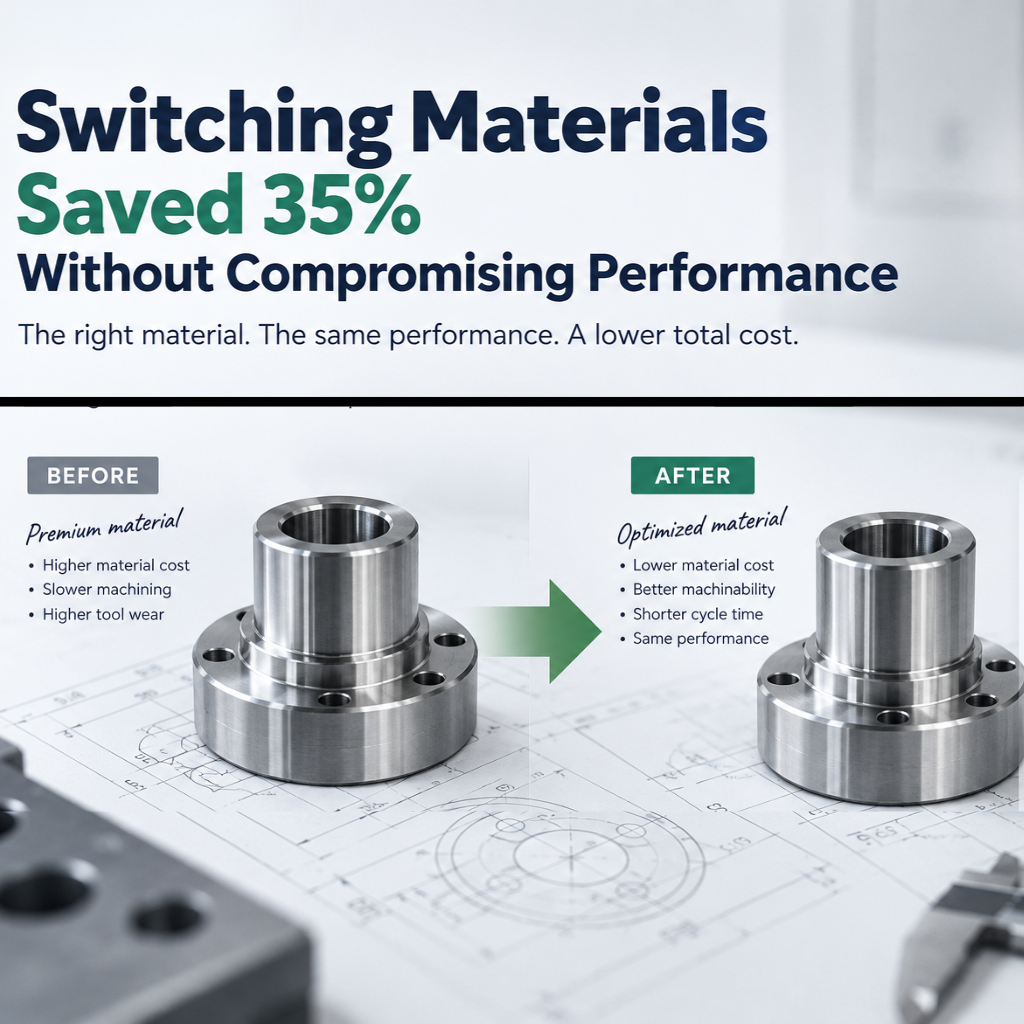 CNC machining material selection