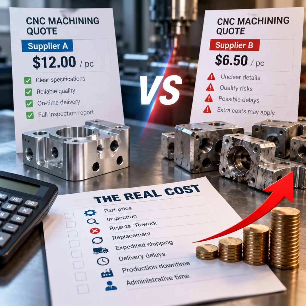 cheapest cnc machining quote